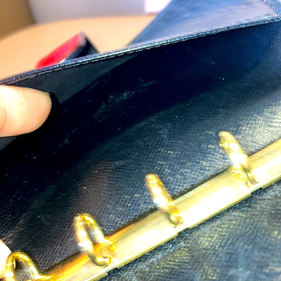 Louis Vuitton 5.5” x 4” Epi Notebook Passport Red Wallet - Picture 15 of 16